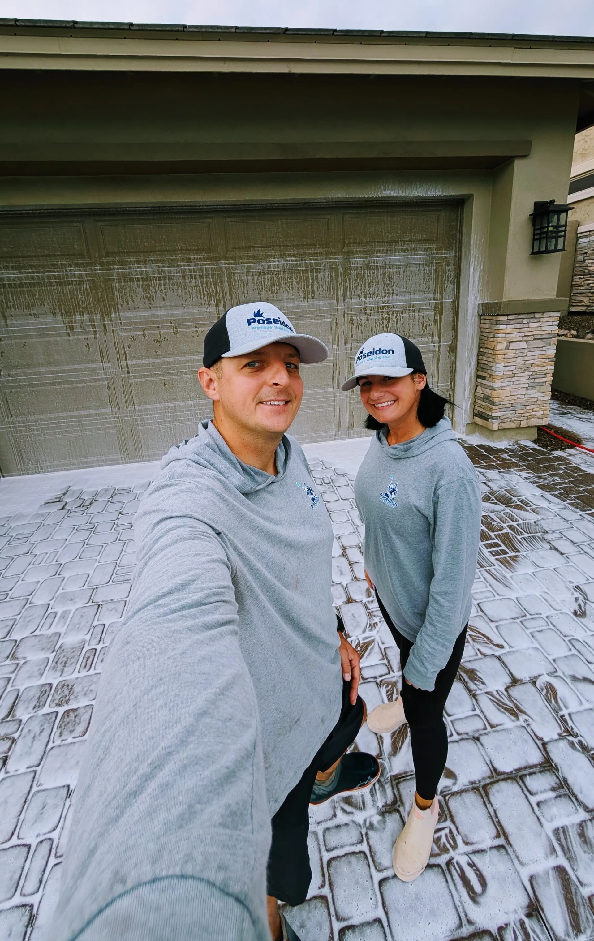 Meet the Husband-and-Wife Team Behind Poseidon Pressure Washing image
