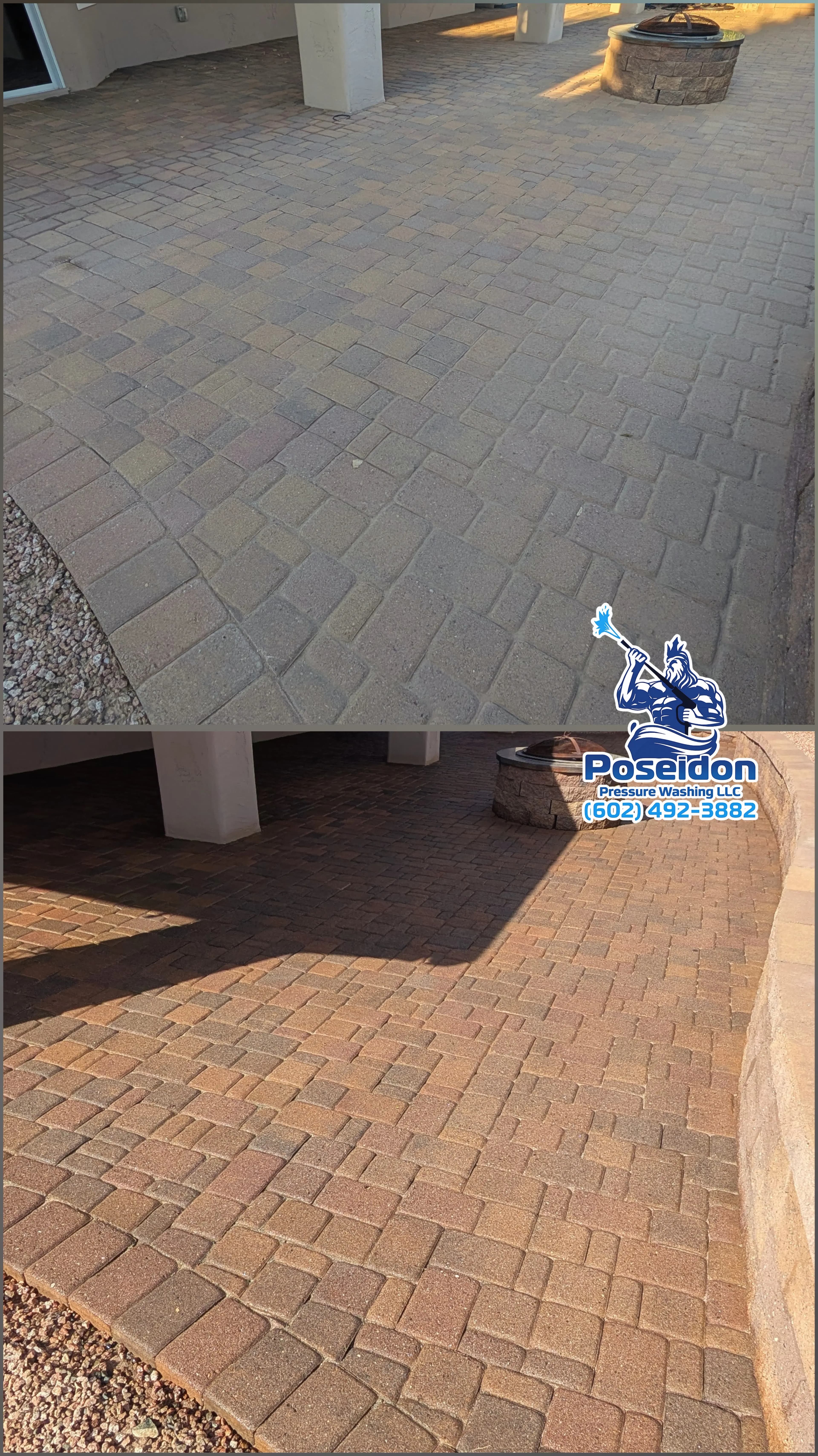 Project Paver Sealing in Surprise AZ Brings Faded Pavers Back to Life image