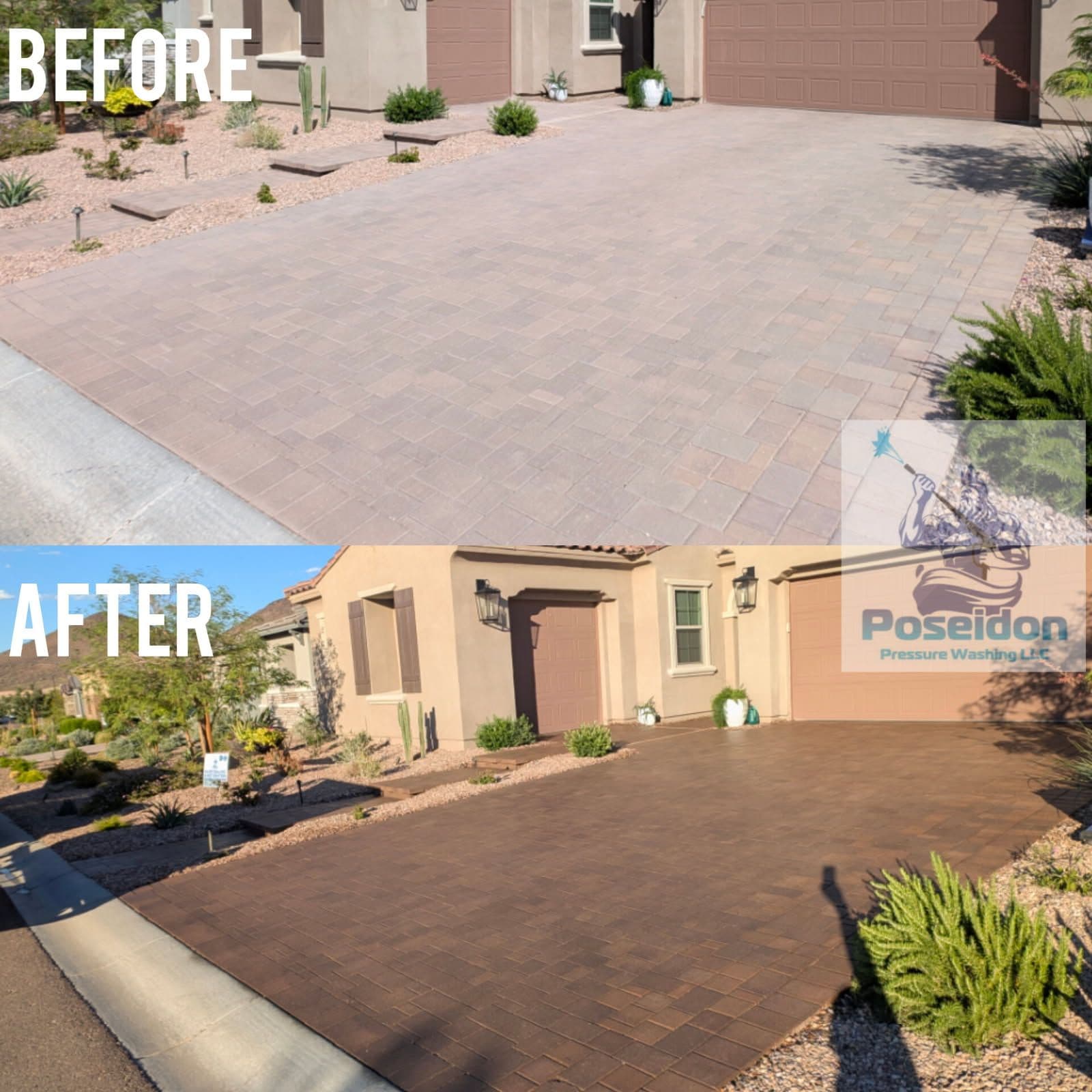 Project Stunning Driveway Transformation in Vistancia image