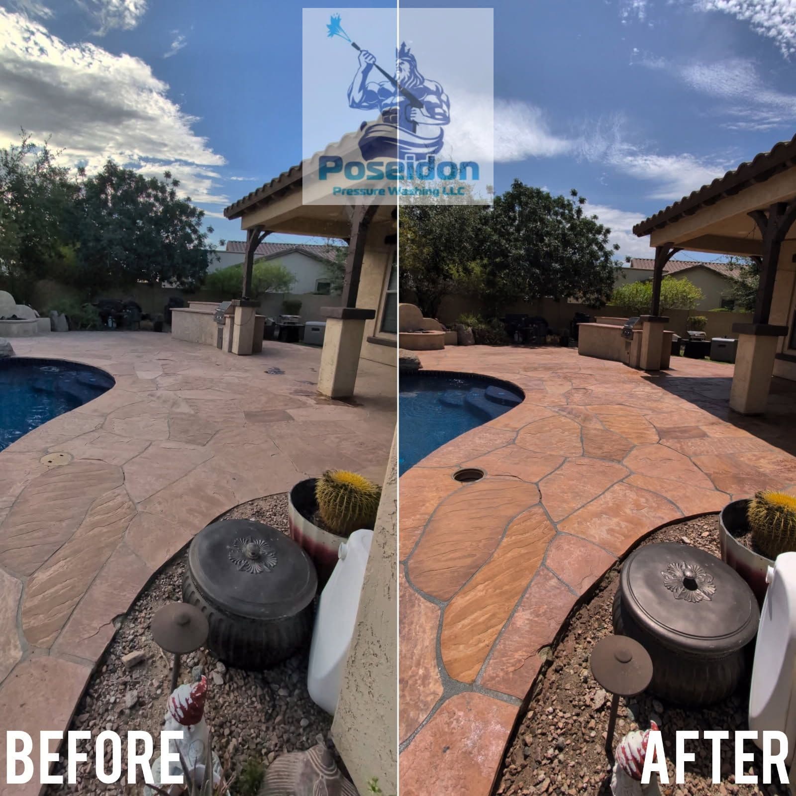 Vibrant Flagstone Transformation in Verrado image