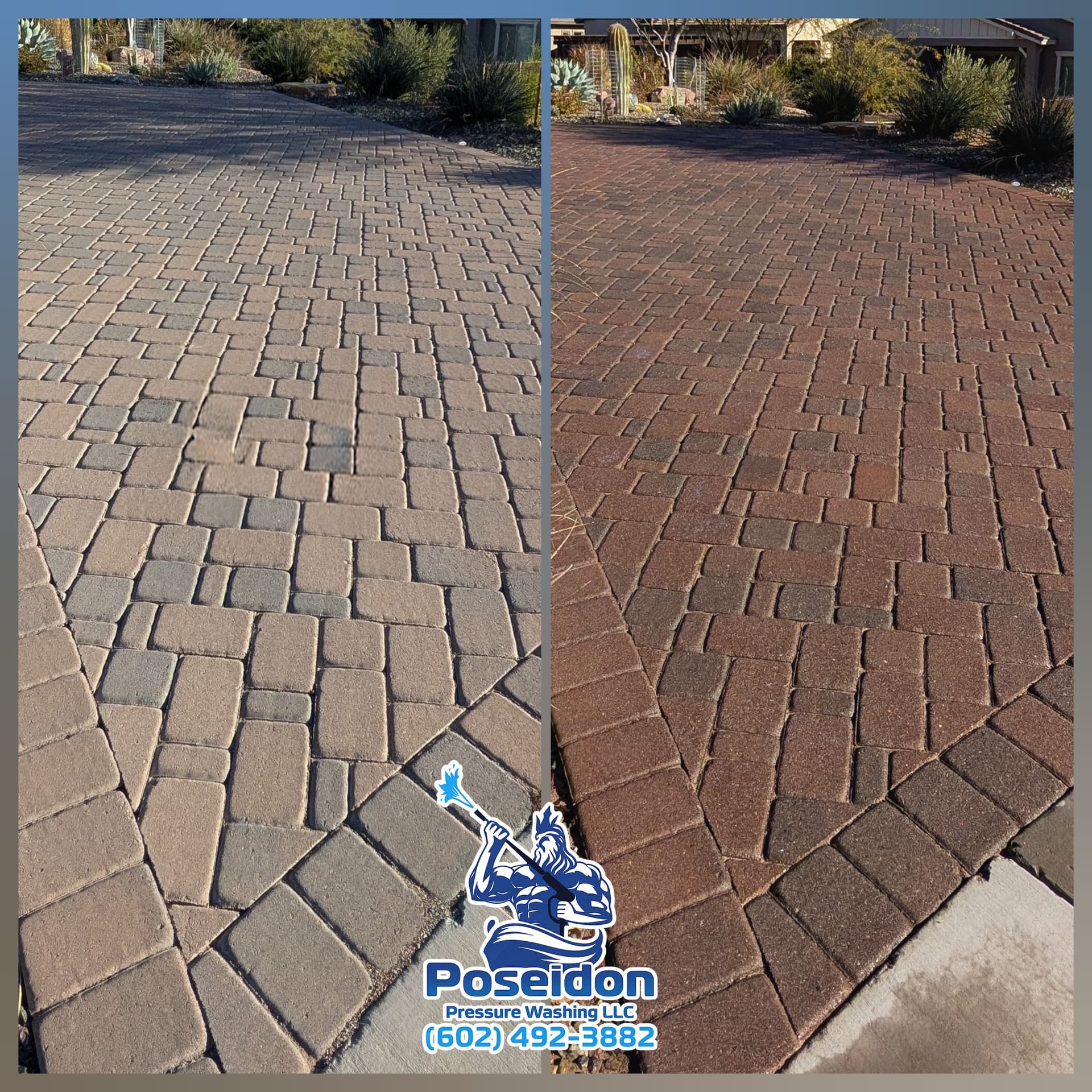 Paver Cleaning with Stunning Results image